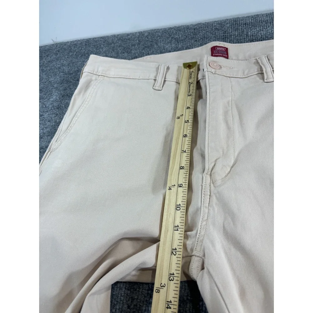 Levi's XX Chino Standard Taper Men's Pants 38x30 Pink  Khaki Stretch Casual Twil